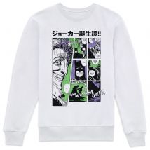 Joker Manga-ha-ha Sweatshirt - White - XS - Weiß