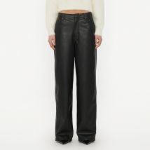 ROTATE Birger Christensen Five-Pocket Faux Leather Pants - DK 34/UK 6