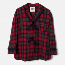 Damson Madder Antonella Cotton-Flannel Pyjamas - UK 6