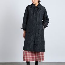 Damson Madder Aubrey Quilted Shell Coat - UK 12