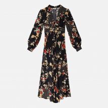 RIXO Trula Floral-Print Crepe Dress - 10