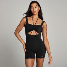 Body à fronces MP Studio pour femmes – Noir - L