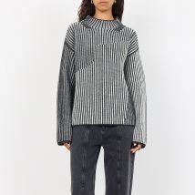 Leveté Room Jinna Wool-Blend Jacquard Knit Jumper - M / 38
