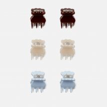 SUI AVA 6-Pack Acetate Tiny Claw Clips