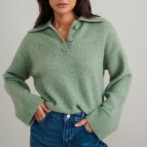 Nobody's Child Knit Polo Jumper - M