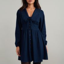 Nobody's Child Ottilie Denim Mini Dress - UK 14