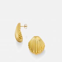 Anni Lu Ocean Treasure 18k Gold-Plated Earrings