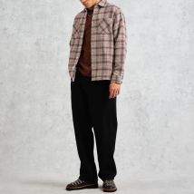 Wax London Whiting Checked Cotton-Blend Overshirt - XL