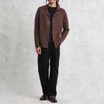 Wax London Wightman Cotton-Blend Knit Cardigan - S