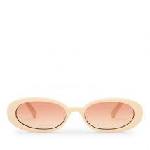 Le Specs Outta Love Polycarbonate Oval Sunglasses