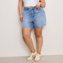 Good American Good 90S Denim Long Shorts - US 6/UK 10