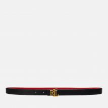 Lauren Ralph Lauren Leather Reversible 20 Skinny Belt - L