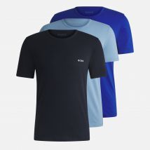BOSS Bodywear 3 Pack Classic Lounge Cotton-Jersey T-Shirts - M
