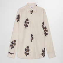 NN.07 Freddy Cotton-Blend Long-Sleeve Shirt - S