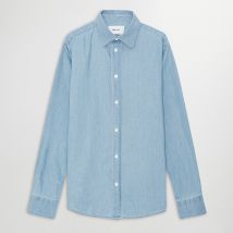 NN.07 Colby Denim Long-Sleeve Shirt - S