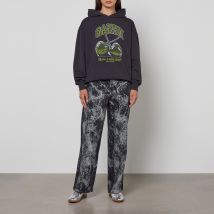 Ganni Isoli Cherries Oversized Cotton-Jersey Hoodie - XXS/XS