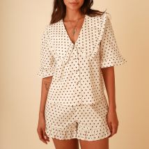 It's 9pm Luna Cotton-Voile Pyjama Set - 2/ UK 12