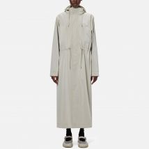 Rains Bold Longest W3 Matte Shell Jacket - M