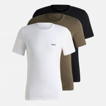 BOSS Bodywear 3-Pack Cotton-Jersey T-Shirts - M