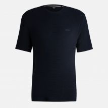 BOSS Bodywear Ribbed Woven Lounge T-Shirt - M