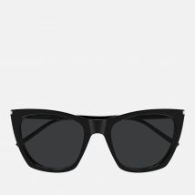 Saint Laurent Thin Kate Cat-Eye Acetate Sunglasses