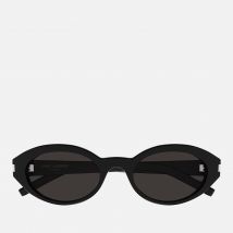 Saint Laurent Oval-Frame Acetate Sunglasses