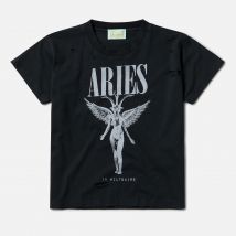 ARIES Destroyed Nirvana Cotton-Jersey T-Shirt - L