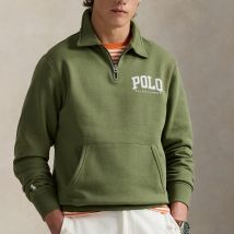 Polo Ralph Lauren Varsity Cotton-Blend Jersey Jumper - M