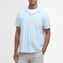 Barbour Beechcroft Regular-Fit Striped Cotton-Seersucker Shirt - M