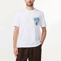 NN.07 Adam Printed Cotton-Jersey T-Shirt - M