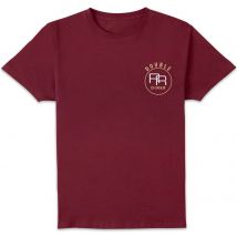 Twin Peaks Double R Menu Unisex T-Shirt - Burgundy - XL