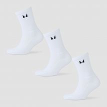 Meias de Corrida da MP (3 un.) - Branco - UK 6-8