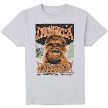 Star Wars Chewbacca Poster Unisex T-Shirt - White - XXL