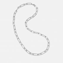 Daisy London x Polly Sayer Paperclip Sterling Silver-Plated Necklace