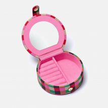 Daisy London x Shrimps Compact Cotton-Canvas Jewellery Case