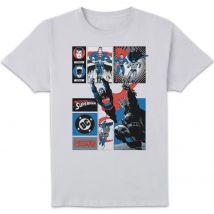 DC Comics Justice League Batman And Superman Team Up Unisex T-Shirt - White - XXL
