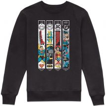 DC Comics Justice League Timeline Sweatshirt - Black - XXL