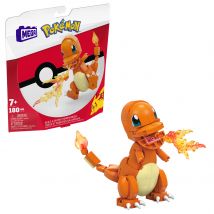 MEGA Construx Pokémon Build & Show Charmander Figure (4 )