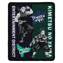 Demon Slayer Tanjiro & Tengen Blanket