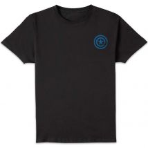 Marvel Rivals Captain America Unisex T-Shirt - Black - 3XL