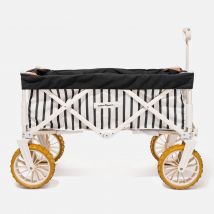 Business & Pleasure Folding Beach Cart - Monaco Black Stripe