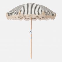 Business & Pleasure Premium Umbrella - Monaco Black Stripe