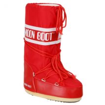 Moon Boot Women's Nylon Boots - Red - 2.5-5 - Red