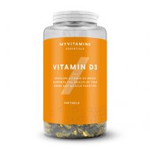 Vitamina D3 en Cápsulas - 180Cápsulas de gel - No veganas