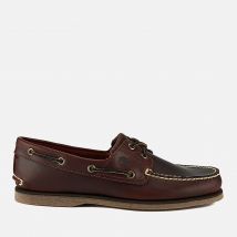 Timberland Men's Classic 2-Eye Boat Shoes - Rootbeer Smooth - UK 8