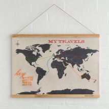 Carte du Monde - Édition à Broder
