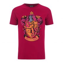 Harry Potter Herren Gryffindor Shield T-Shirt - Rot - L
