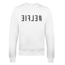 Reverse Elfie Xmas Sweatshirt - S - White
