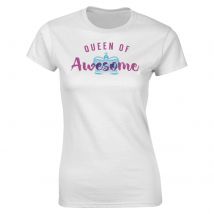 Queen Of Awesome Women's T-Shirt - White - M - White