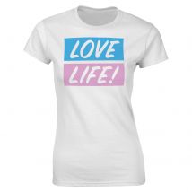 Love Life Women's T-Shirt - White - L - White